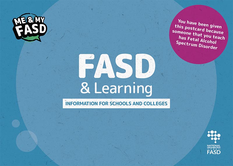 FASD and learning postcard